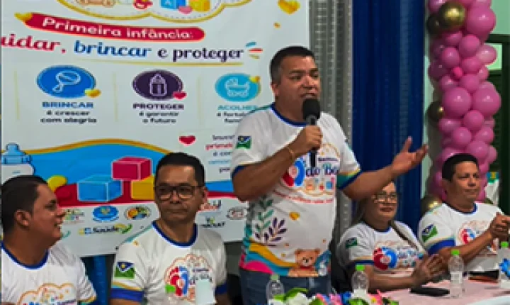 Vitória do Jari abre 5ª Semana do Bebê com mobilização pela primeira infância