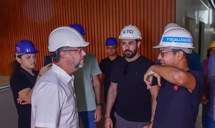 Equipe do governo visita obras das recepções do novo HE de Macapá