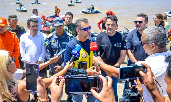 Clécio reforça segurança pública com 21 novas motos aquáticas: ‘Governo do Amapá à frente do crime’