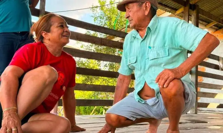 Zeneide Costa reforça diálogo com ribeirinhos e comunidades rurais em Mazagão